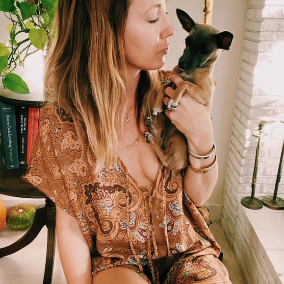 New Novella Royale Margot Caftan Rust Moroccan Sun - Picture 3 of 16